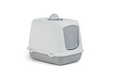 Kattenbak Oscar Grijs/Lichtgrijs 50x37x39 cm
