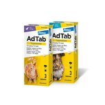 AdTab Kauwtabletten tegen vlooien en teken Kat