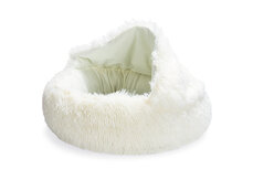 Beeztees Puppy Ligbed Kiki Hondenmand Creme 50x50x15 cm