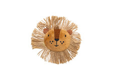 Beeztees Jungle Leon Kattenspeelgoed Pluche Bruin 10x9x2 cm