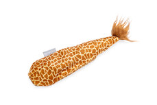 Beeztees Catnip Jungle Giraf Staart Kattenspeelgoed Pluche Bruin 30x8x3 cm