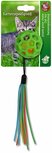 Boon speelgoed bal rubber+bel+franjes groen 20cm
