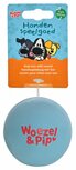 Woezel &amp; pip bal latex buurpoes blauw 7,5cm