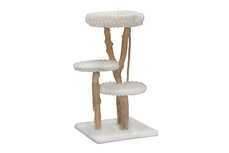 Designed By Lotte Raja Krabpaal Hout Creme 60x60x114 cm