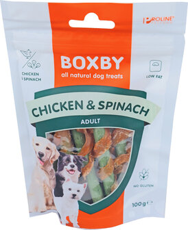 Proline Boxby, chicken &amp; spinach sticks