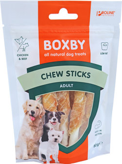 Proline Boxby, chew sticks met kip