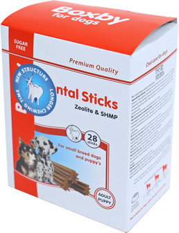 Proline Boxby, doos &agrave; 28 stuks dental sticks, small.