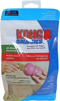 Kong Puppy  Snacks kip/rijst, large 312 gram
