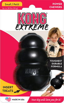 Kong Extreme rubber Zwart