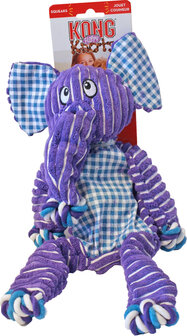 Kong &#039;Floppy Knots&#039; elephant, medium/large