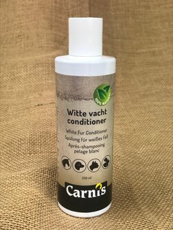 Carnis Witte vacht conditioner 250ml