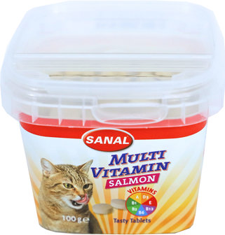 Sanal kat Multi-vitamine salmon cups, 100 gram