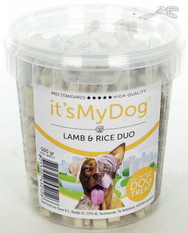 it&#039;s My Dog Trainingsbotjes lam/rijst 500 gram