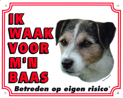 Waakbord Jack Russel Ruwharig