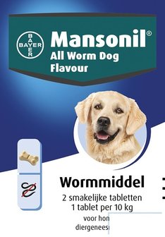 Mansonil All Worm Tabletten