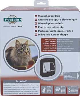 PetSafe kattendeur microchip, bruin. PPA-19-16811