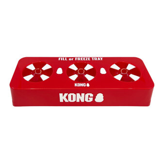 Kong fill or freeze tray rood