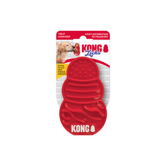 Kong licks small rood