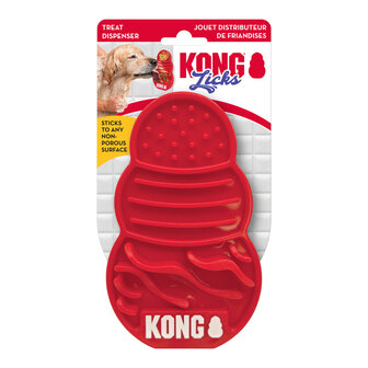 Kong licks largel rood