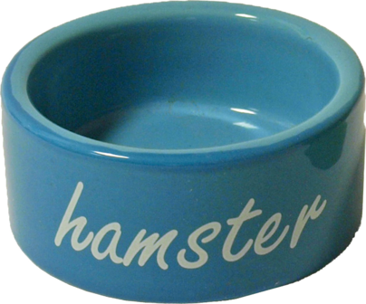 Hamster eetbak steen Blauw