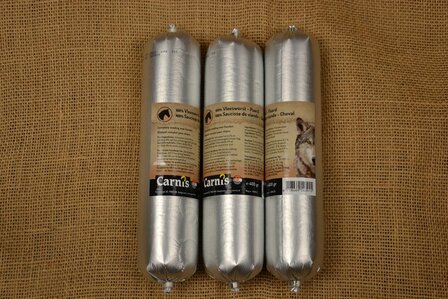 Carnis Houdbare vleesworst paard 800 gr 12 stuks