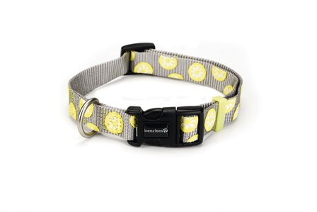 Nylon halsband Lemon