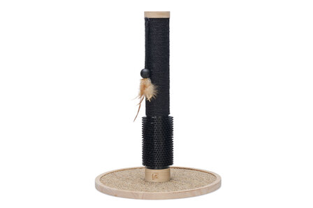 Designed by Lotte Fida Krabpaal Hout Zwart/Bruin 