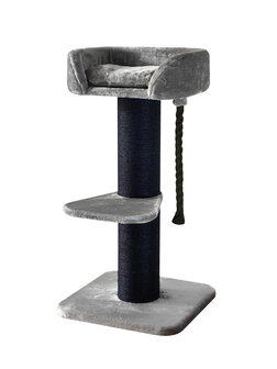 Boony krabpaal zyria xxl grijs/zwart 120cm