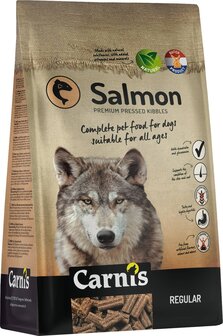 Carnis Droogvoeding geperst Zalm Regular 2x 12,5 kg