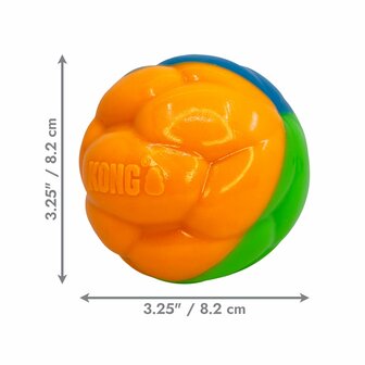 Kong twistz high viz ball large
