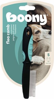 Boony vlooienkam hond korte tand mini