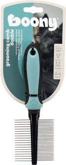 Boony verzorgingskam hond dubbel middel/grof