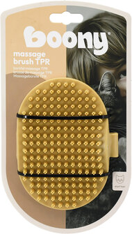 Boony massageborstel kat tpr met handvat