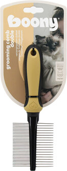 Boony verzorgingskam kat dubbel middel/grof