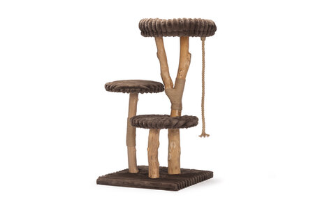 Designed By Lotte Raja Krabpaal Hout Bruin 60x60x114 cm