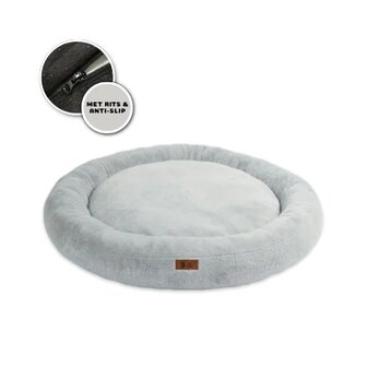 Pet Perfect Orthopedische Donutmand Grijs