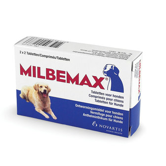 Milbemax wormmiddel grote hond