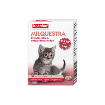 Milquestra Wormmiddel kleine Kat