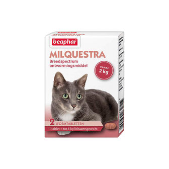 Milquestra Wormmiddel grote Kat