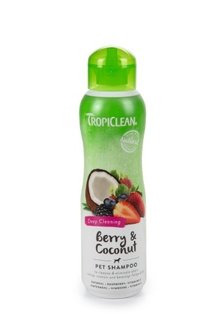 Tropiclean Berry and Coconut shampoo