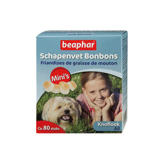 Schapenvet bonbons met knoflook mini