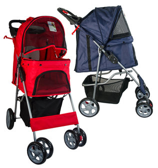 Pet Stroller met 4 wielen 