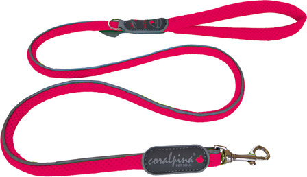 Coralpina Leash Cinquetorri fluorizerend roze