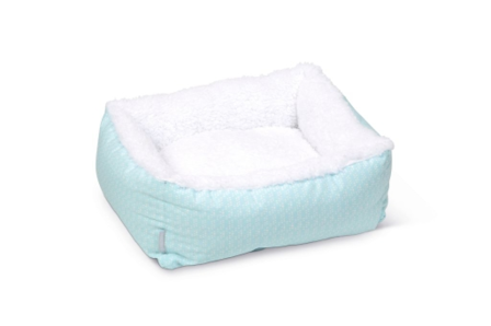 Beeztees puppy ligbed Nappy Blauw/wit