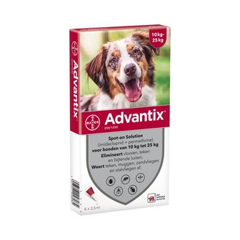 Advantix 6 pipetten