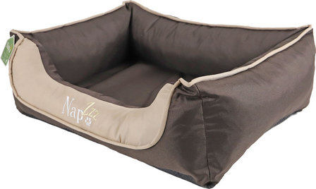 NapZZZ Divan waterproof duo bruin/beige