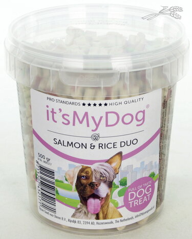 it's My Dog Trainingsbotjes zalm/rijst 500 gram