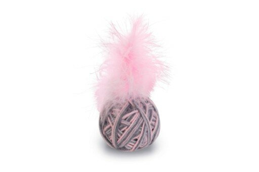 Beeztees Bal+Veer Ming Kattenspeelgoed Roze Dia. 5 cm