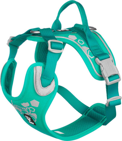 Hurtta Weekend Warrior harness peacock