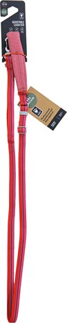 Hurtta Adjustable leash eco rosehip, 2.0/120-180 cm